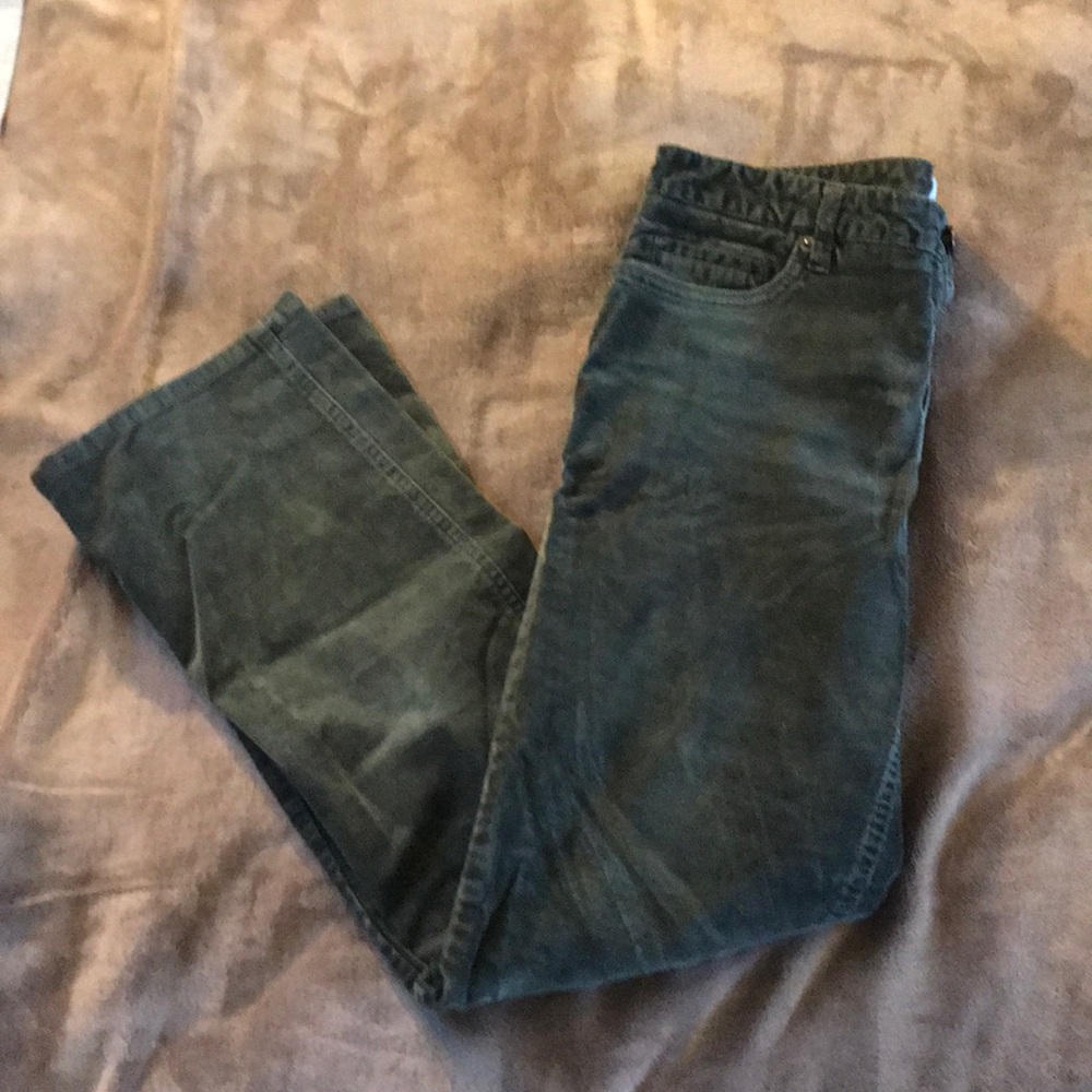 Dark Green Corduroy Jeans!